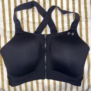 Front Zipper Under Armour Sports Bra